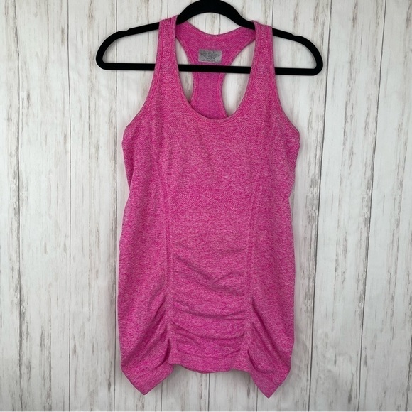 Athleta pink ruched tank Small - Picture 1 of 4